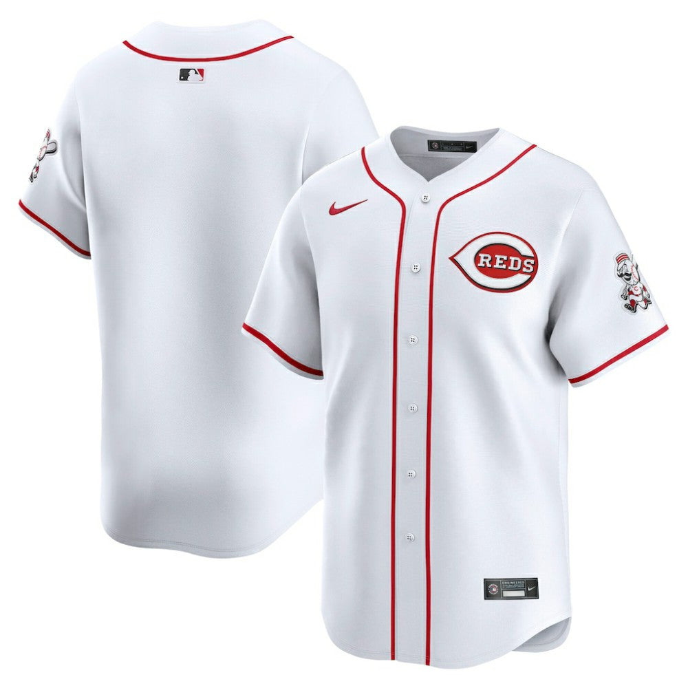 White Cincinnati Reds Nike Home Limited Jersey