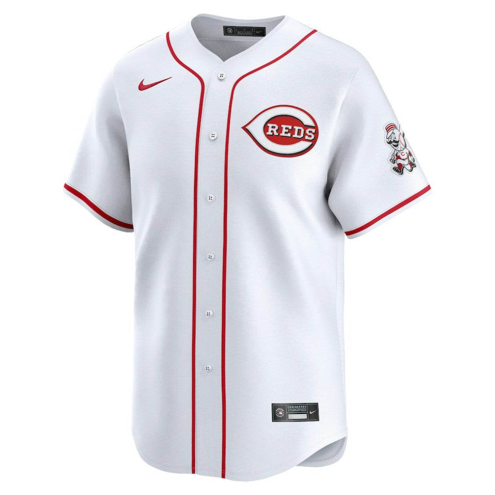 White Cincinnati Reds Nike Home Limited Jersey