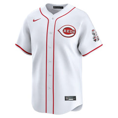 White Cincinnati Reds Nike Home Limited Jersey