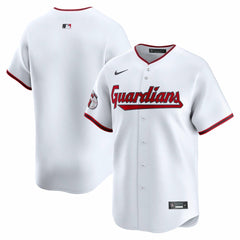 White Cleveland Guardians Nike Home Limited Jersey