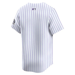 White Colorado Rockies Nike Home Limited Jersey