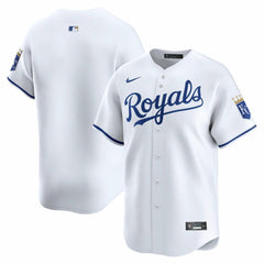 White Kansas City Royals Nike Home Limited Jersey