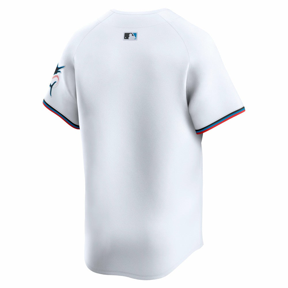 White Miami Marlins Nike Home Limited Jersey