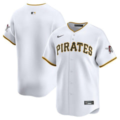 White Pittsburgh Pirates Nike Home Limited Jersey