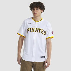 White Pittsburgh Pirates Nike Home Limited Jersey