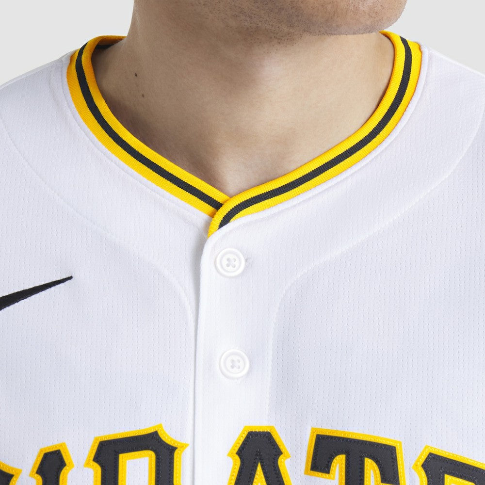 White Pittsburgh Pirates Nike Home Limited Jersey