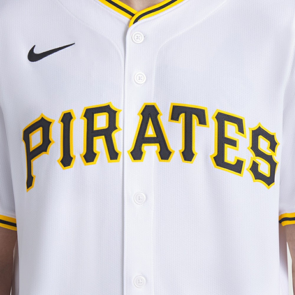 White Pittsburgh Pirates Nike Home Limited Jersey