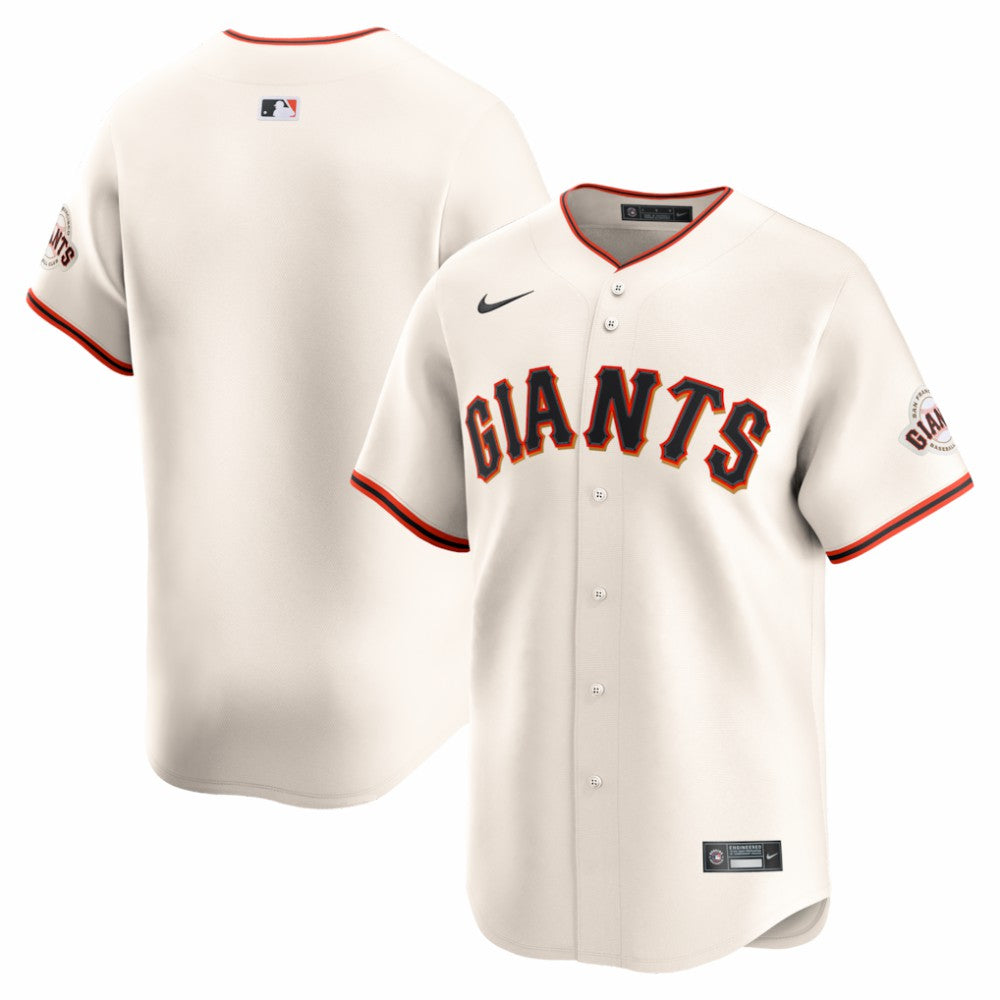 Cream San Francisco Giants Nike Home Limited Jersey