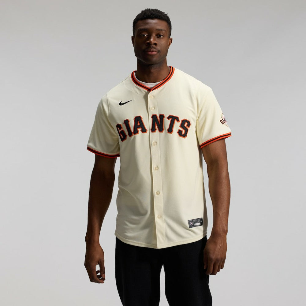 Cream San Francisco Giants Nike Home Limited Jersey