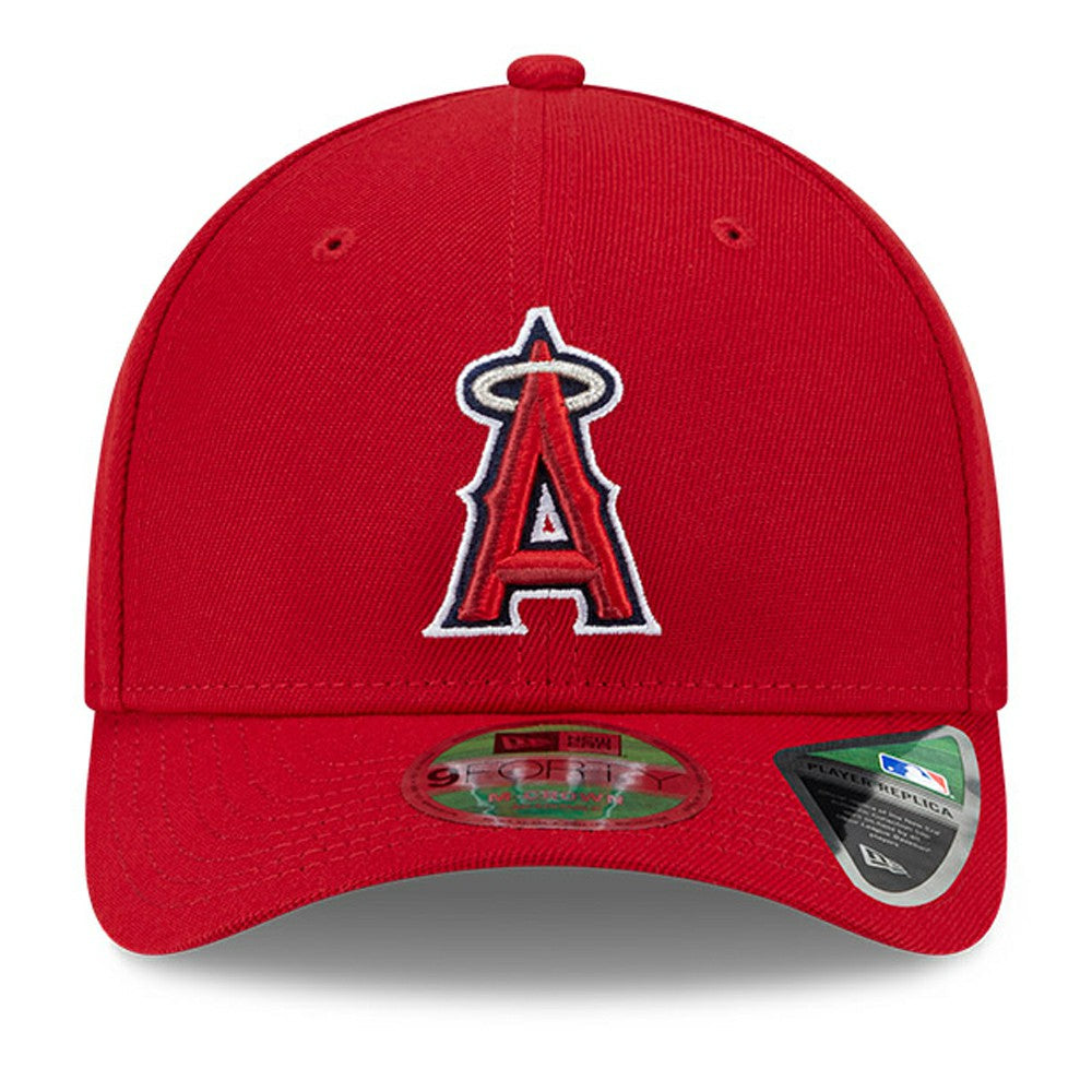 Red Los Angeles Angels New Era Player Replica 9FORTY Adjustable Hat