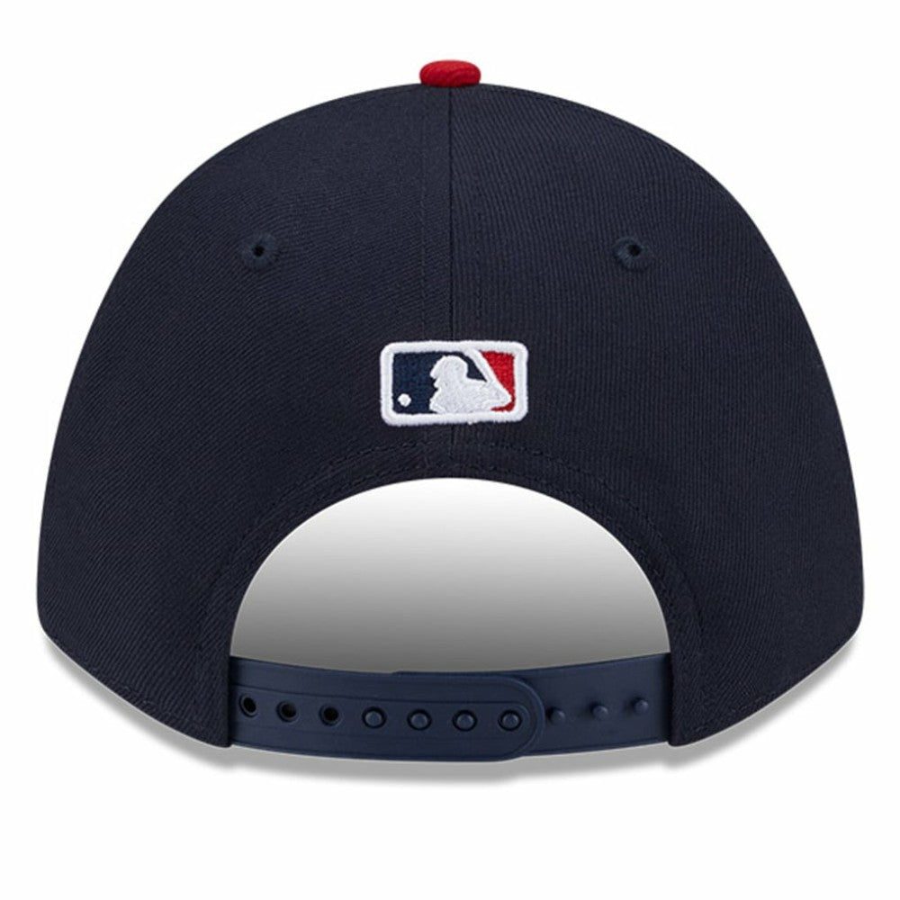 Navy Atlanta Braves New Era Player Replica 9FORTY Adjustable Hat