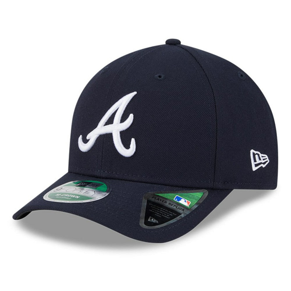 Navy Atlanta Braves New Era Player Replica 9FORTY Adjustable Hat