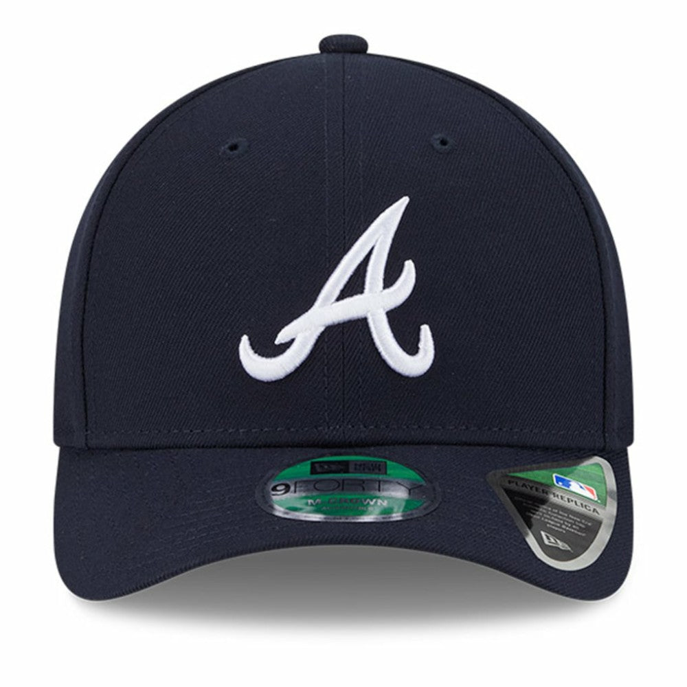 Navy Atlanta Braves New Era Player Replica 9FORTY Adjustable Hat