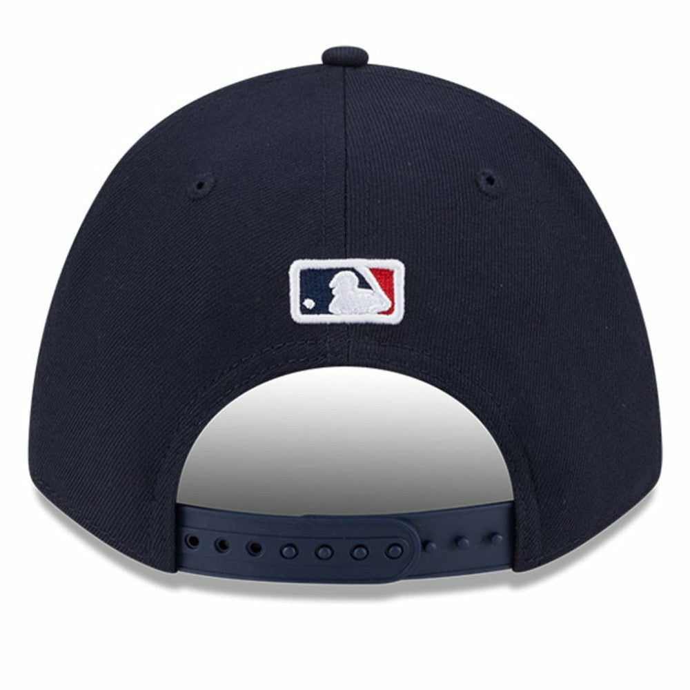 Navy Atlanta Braves New Era Player Replica 9FORTY Adjustable Hat