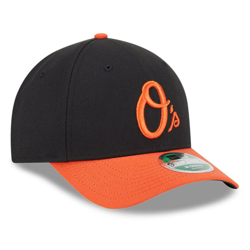 Black Baltimore Orioles New Era Player Replica 9FORTY Adjustable Hat