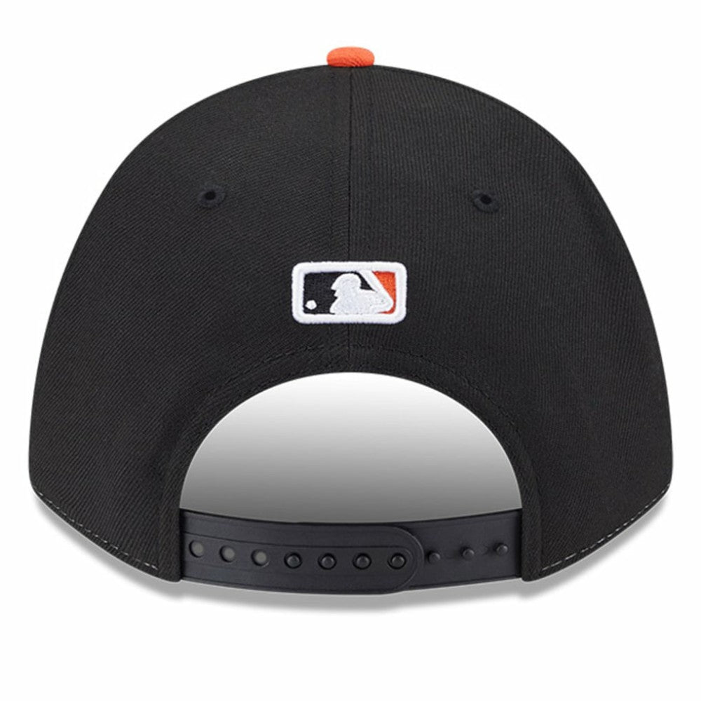 White Baltimore Orioles New Era Player Replica 9FORTY Adjustable Hat