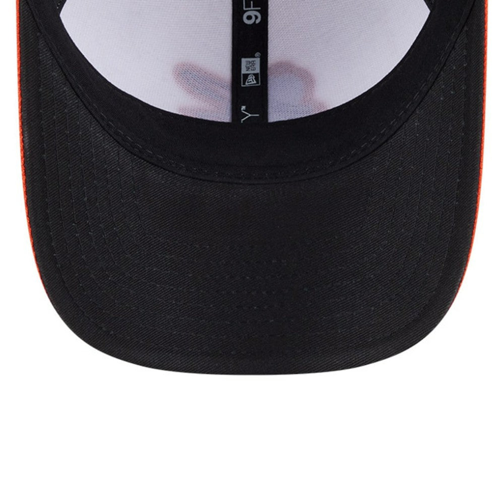 White Baltimore Orioles New Era Player Replica 9FORTY Adjustable Hat
