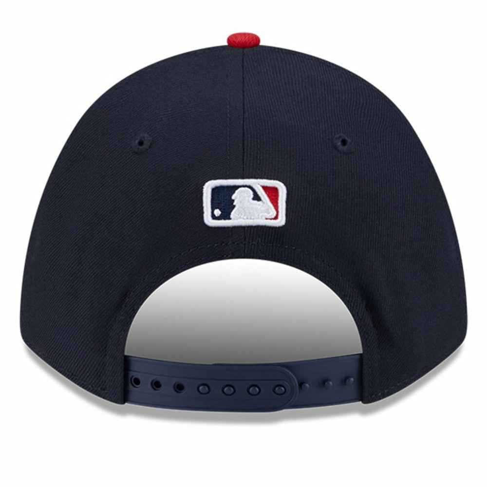 Navy Boston Red Sox New Era Player Replica 9FORTY Adjustable Hat