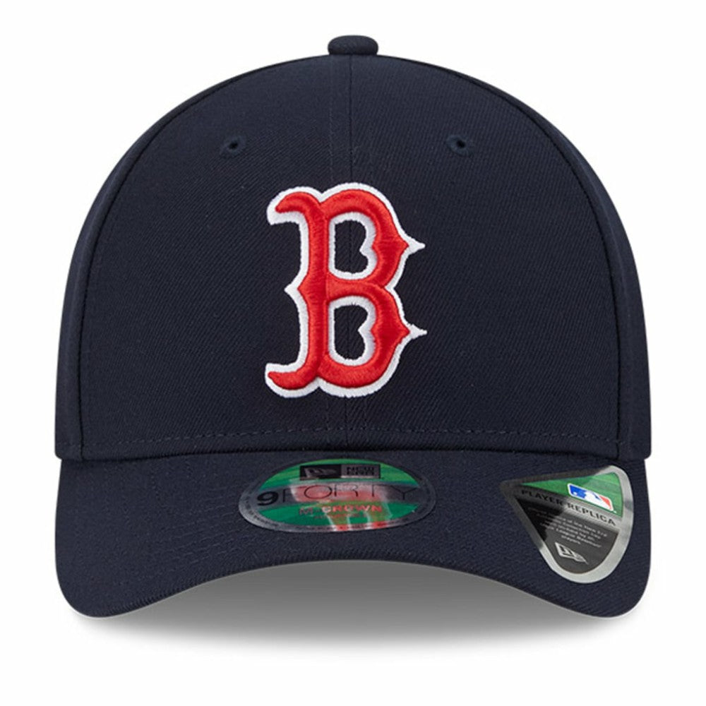 Navy Boston Red Sox New Era Player Replica 9FORTY Adjustable Hat