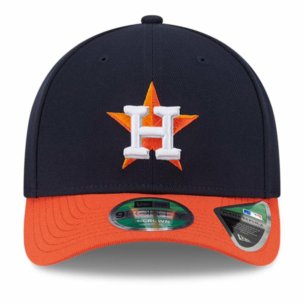 Navy Houston Astros New Era Player Replica 9FORTY Adjustable Hat