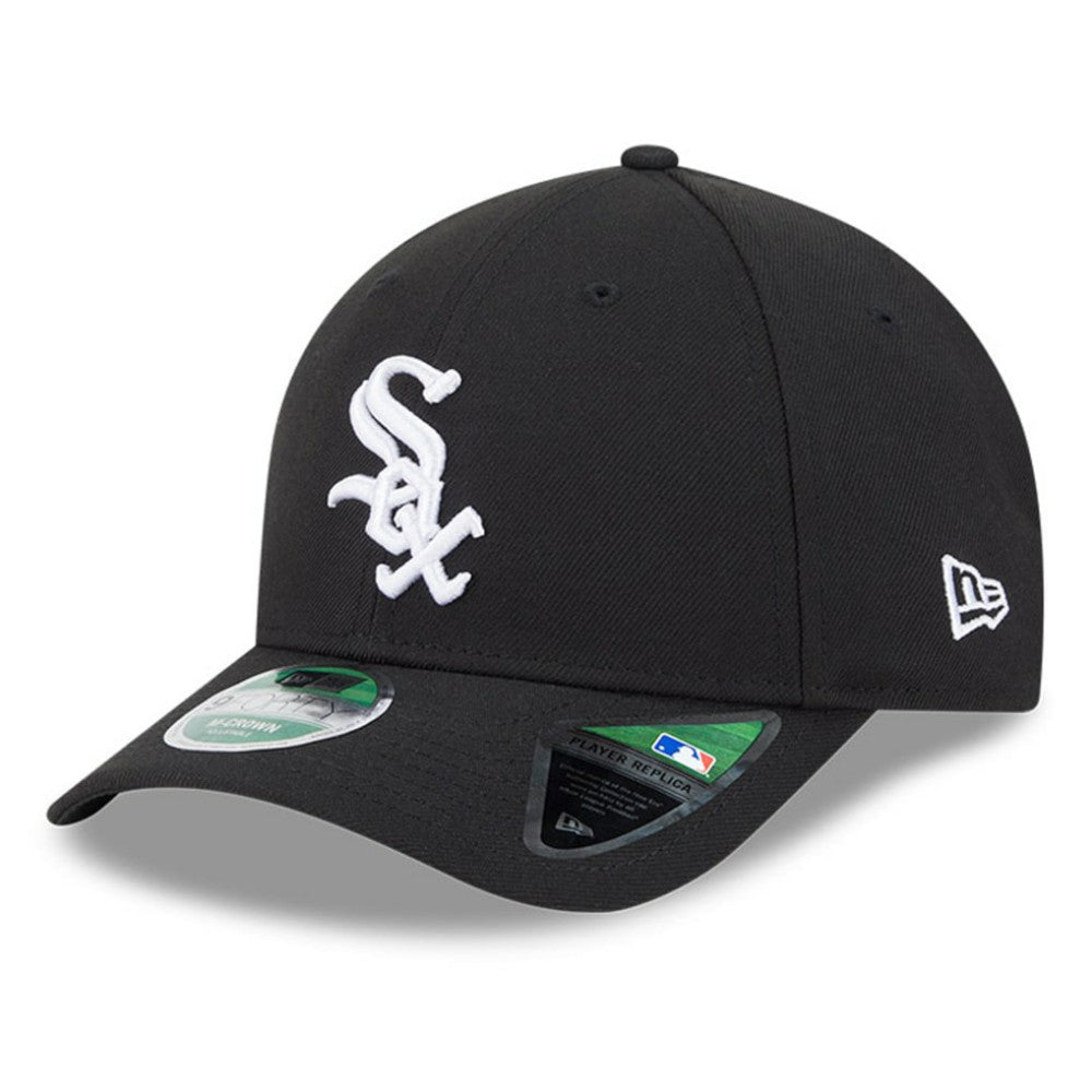 Black Chicago White Sox New Era Player Replica 9FORTY Adjustable Hat