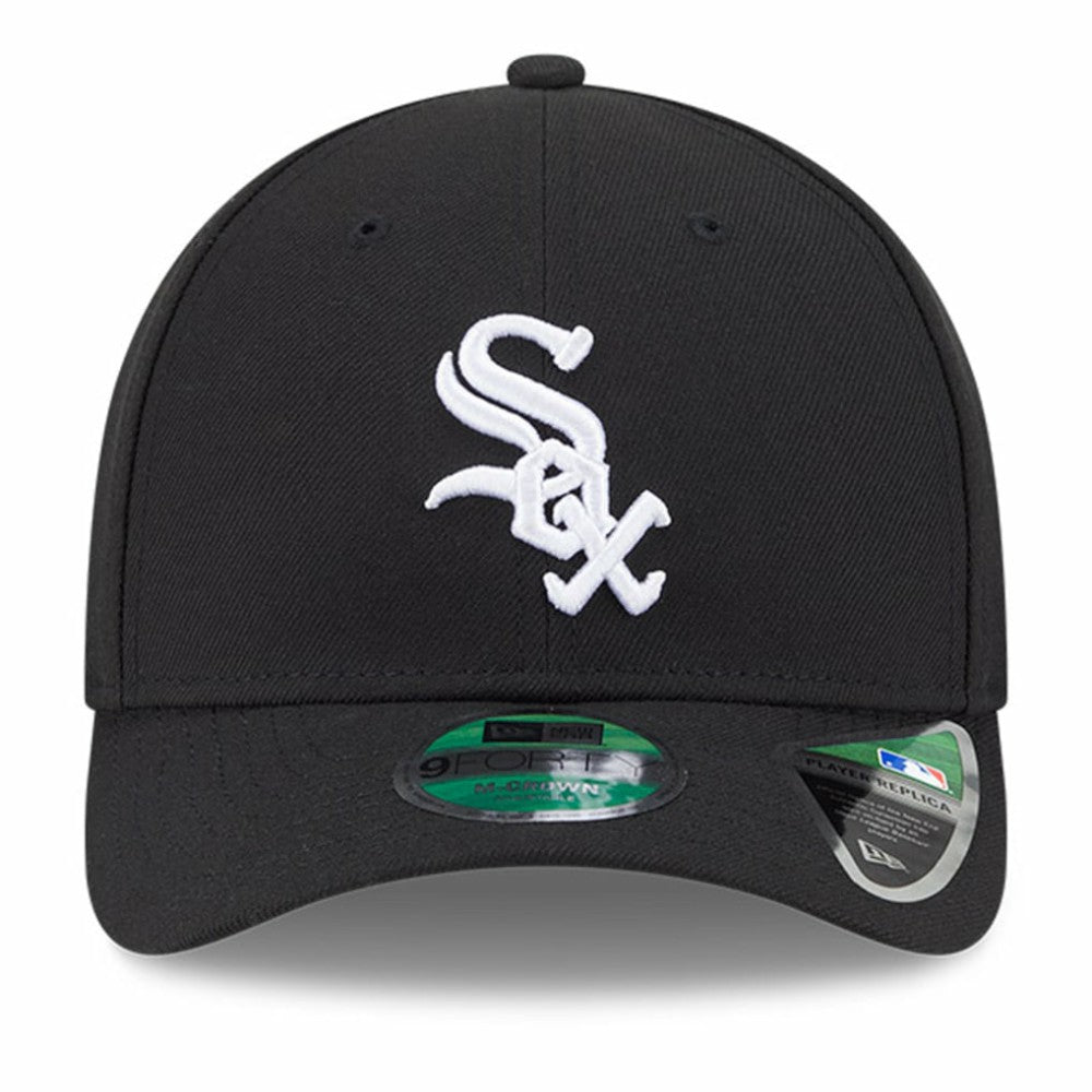Black Chicago White Sox New Era Player Replica 9FORTY Adjustable Hat
