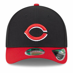 Black/Red Cincinnati Reds New Era Player Replica 9FORTY Adjustable Hat