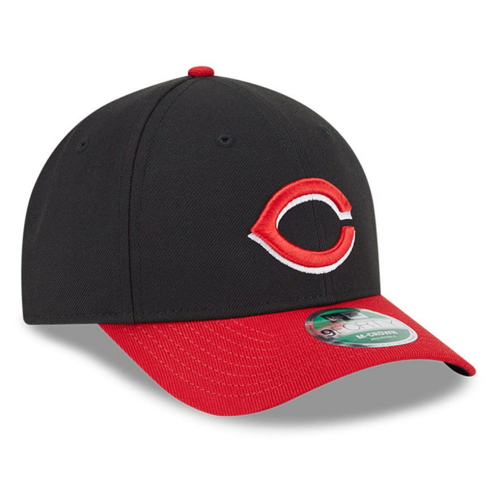 Black/Red Cincinnati Reds New Era Player Replica 9FORTY Adjustable Hat
