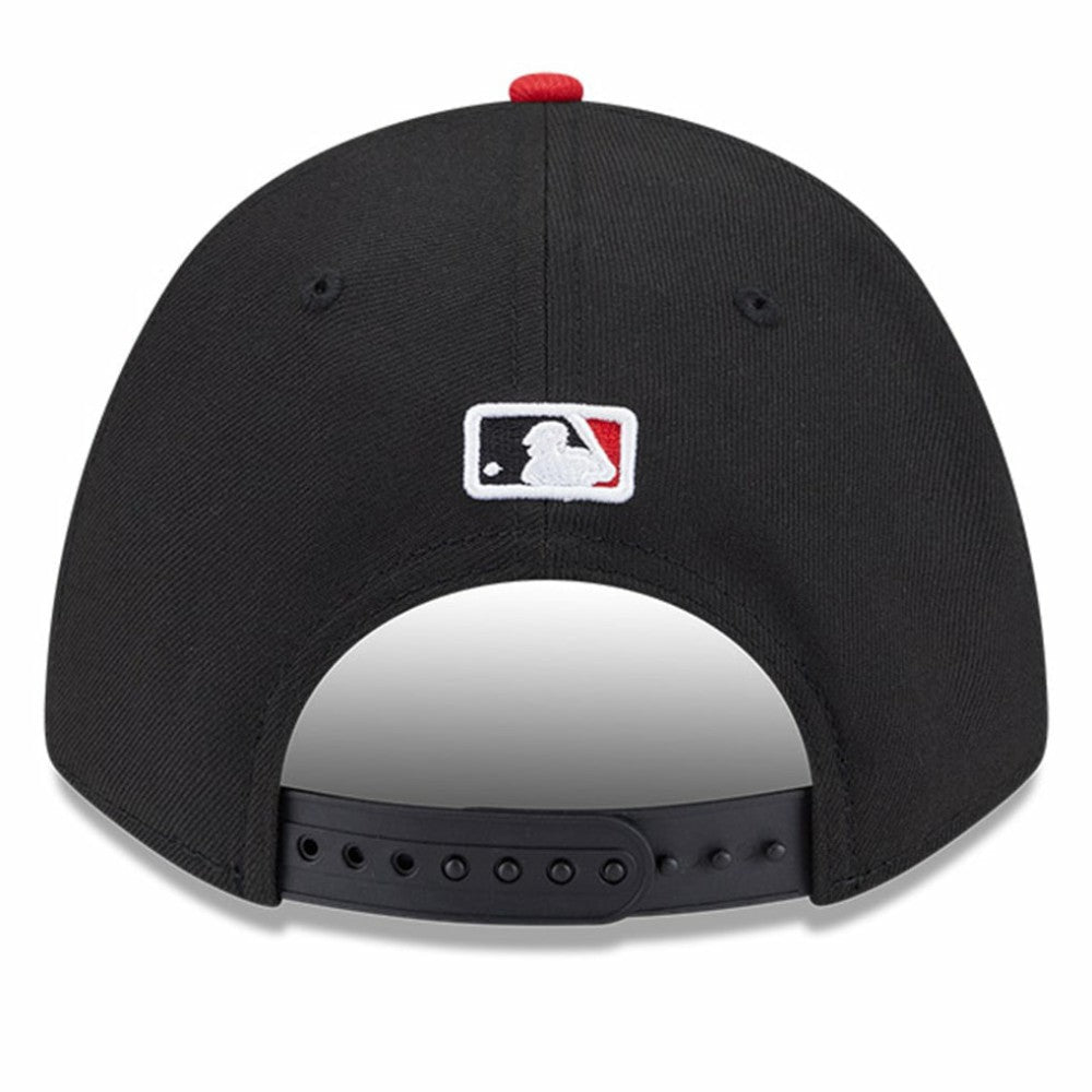 Black/Red Cincinnati Reds New Era Player Replica 9FORTY Adjustable Hat