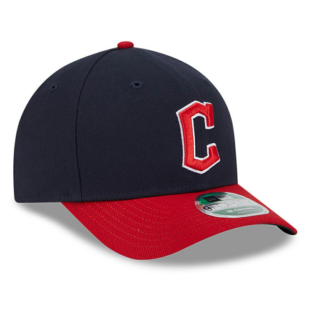 Navy Cleveland Guardians New Era Player Replica 9FORTY Adjustable Hat