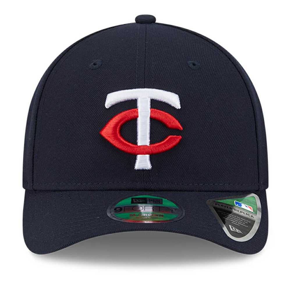 Navy Minnesota Twins New Era Player Replica 9FORTY Adjustable Hat