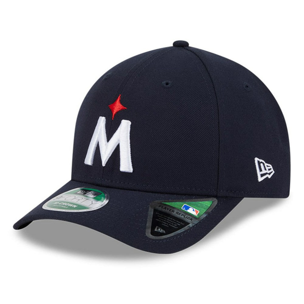 Navy Minnesota Twins New Era Player Replica 9FORTY Adjustable Hat