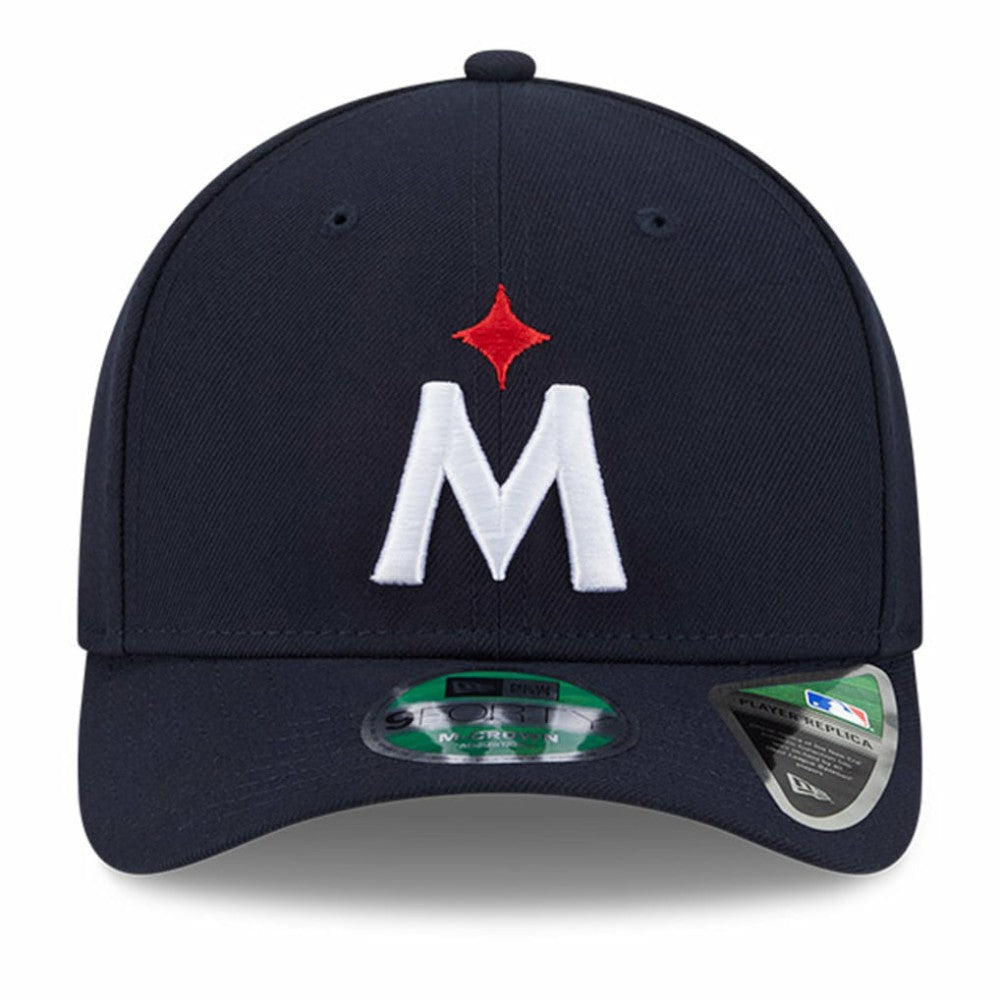 Navy Minnesota Twins New Era Player Replica 9FORTY Adjustable Hat