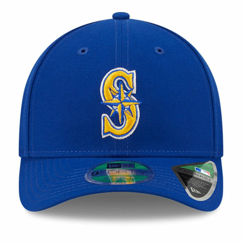 Royal Seattle Mariners New Era Player Replica 9FORTY Adjustable Hat
