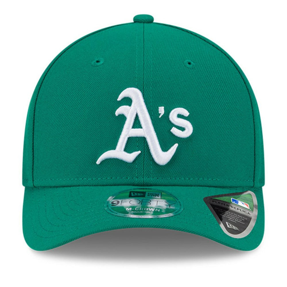 Kelly Green Athletics New Era Player Replica 9FORTY Adjustable Hat