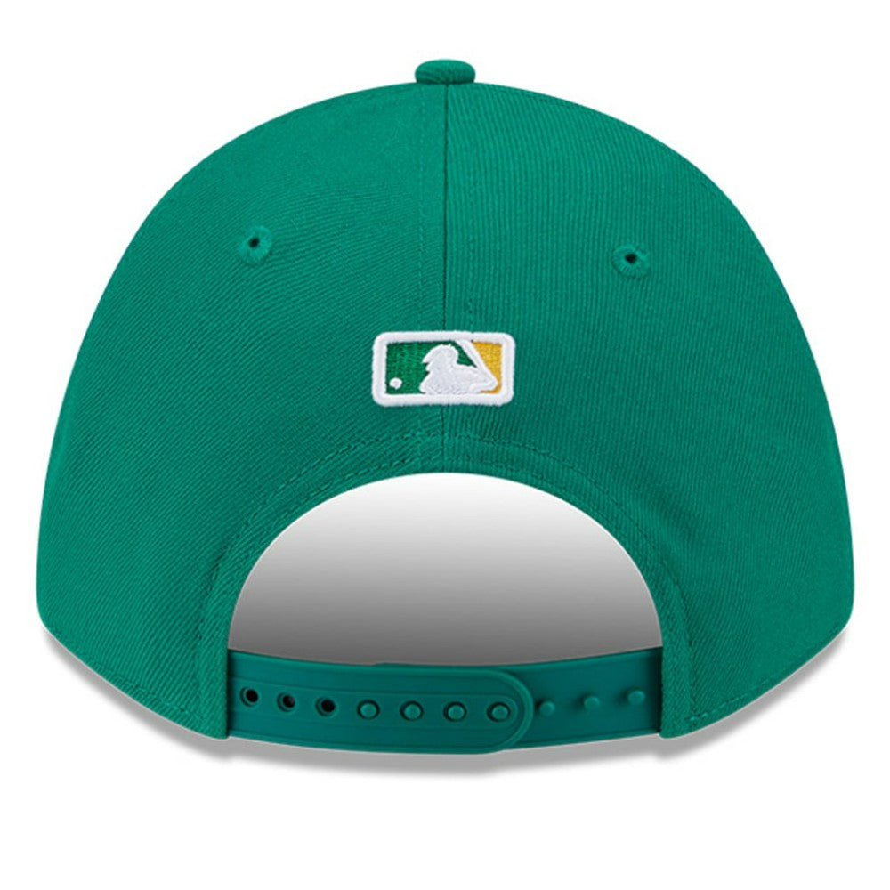 Kelly Green Athletics New Era Player Replica 9FORTY Adjustable Hat