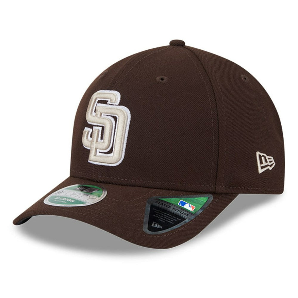 Brown San Diego Padres New Era Player Replica 9FORTY Adjustable Hat