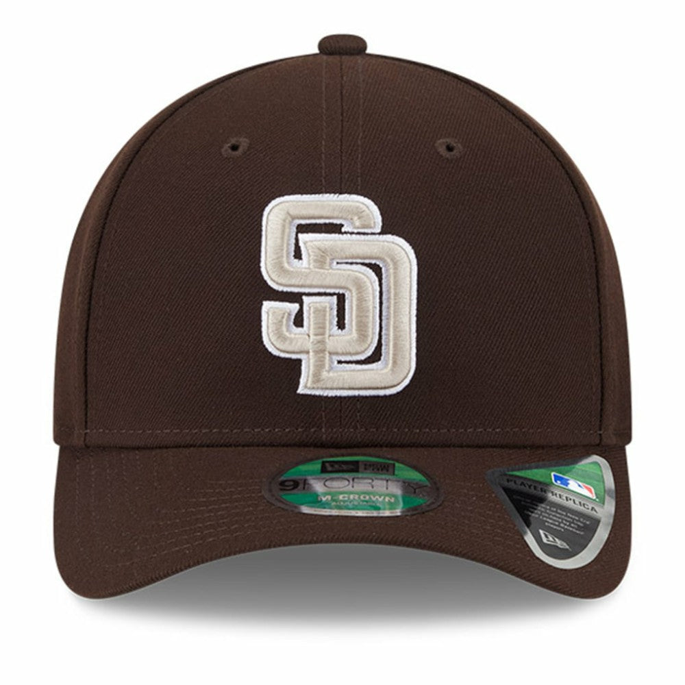 Brown San Diego Padres New Era Player Replica 9FORTY Adjustable Hat
