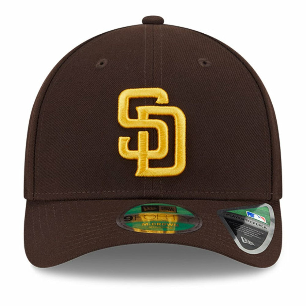 Brown San Diego Padres New Era Player Replica 9FORTY Adjustable Hat