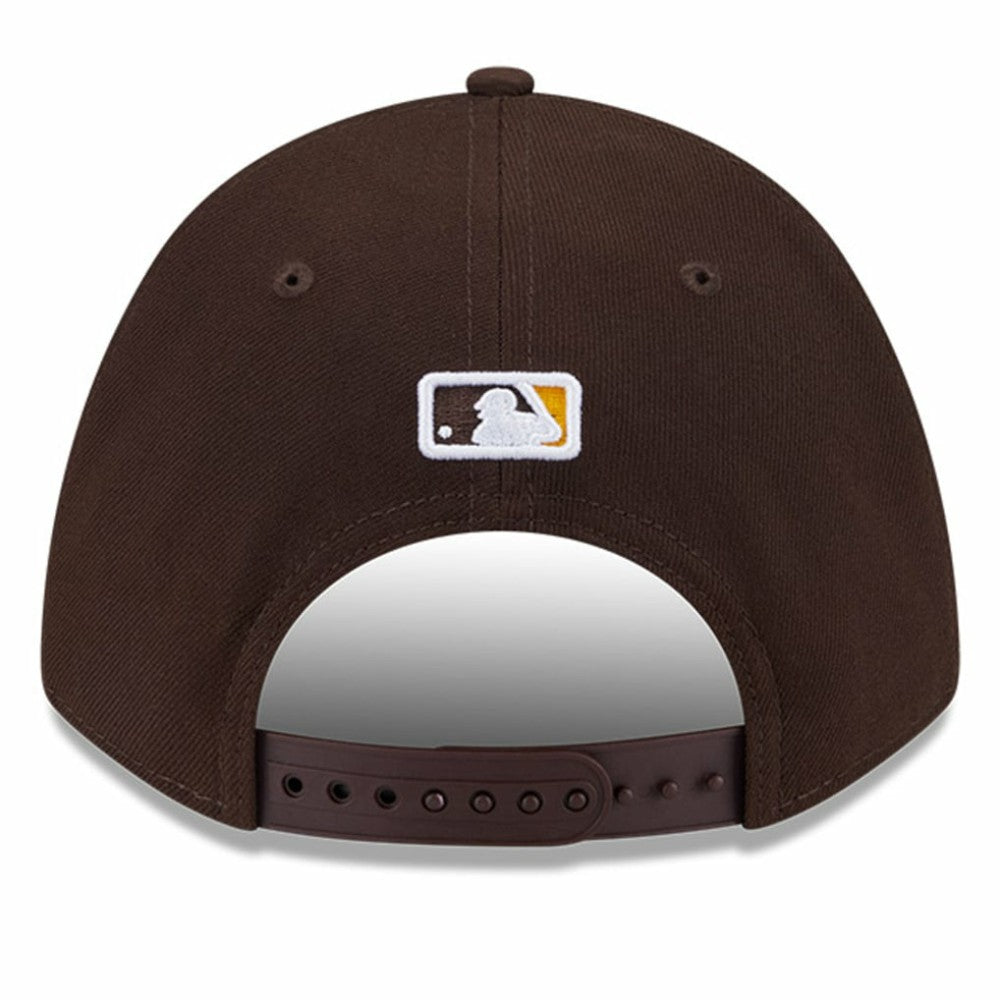 Brown San Diego Padres New Era Player Replica 9FORTY Adjustable Hat