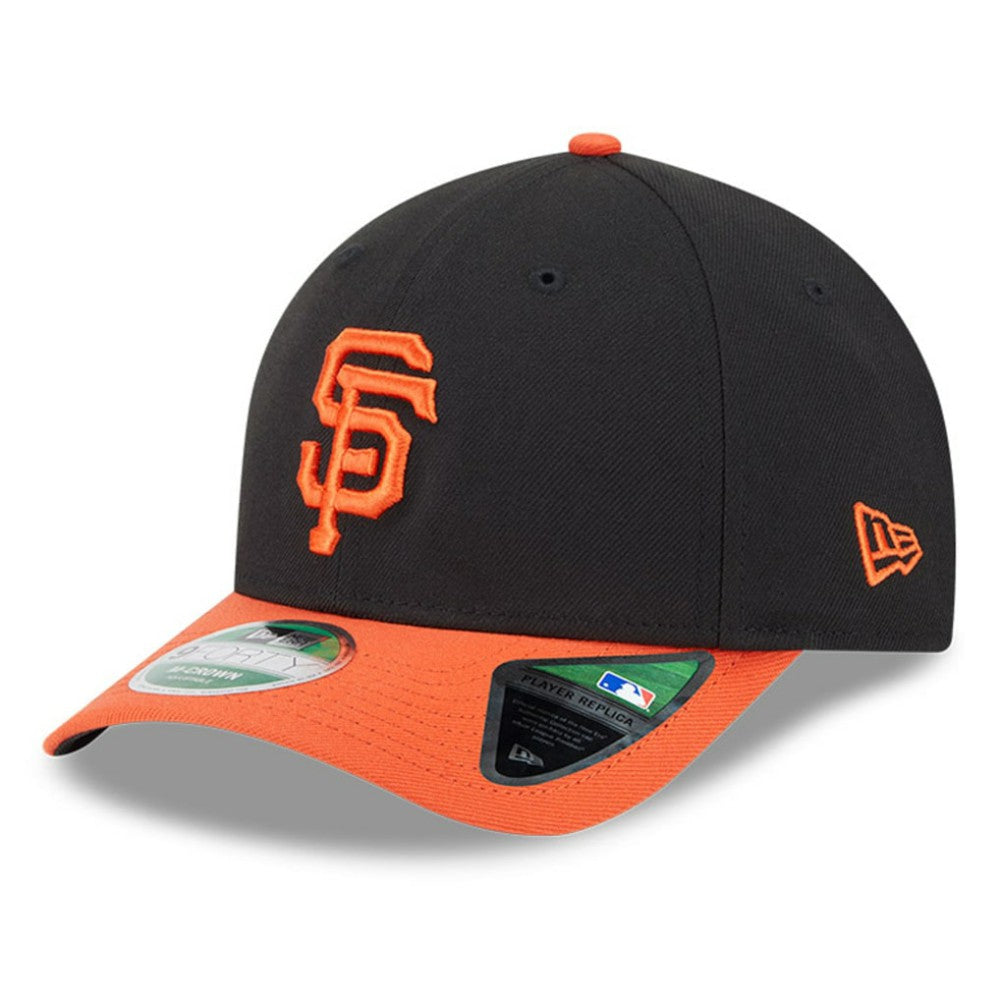 Black/Orange San Francisco Giants New Era Player Replica 9FORTY Adjustable Hat
