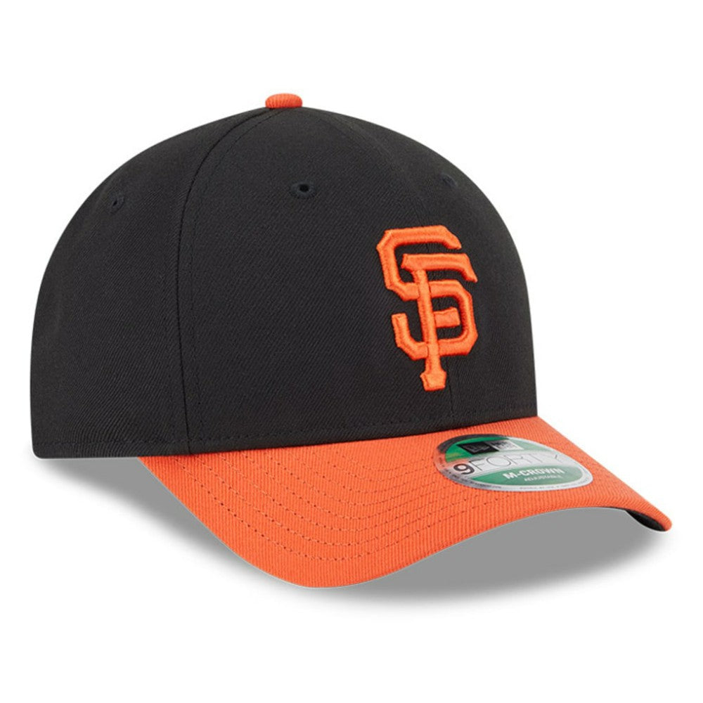 Black/Orange San Francisco Giants New Era Player Replica 9FORTY Adjustable Hat