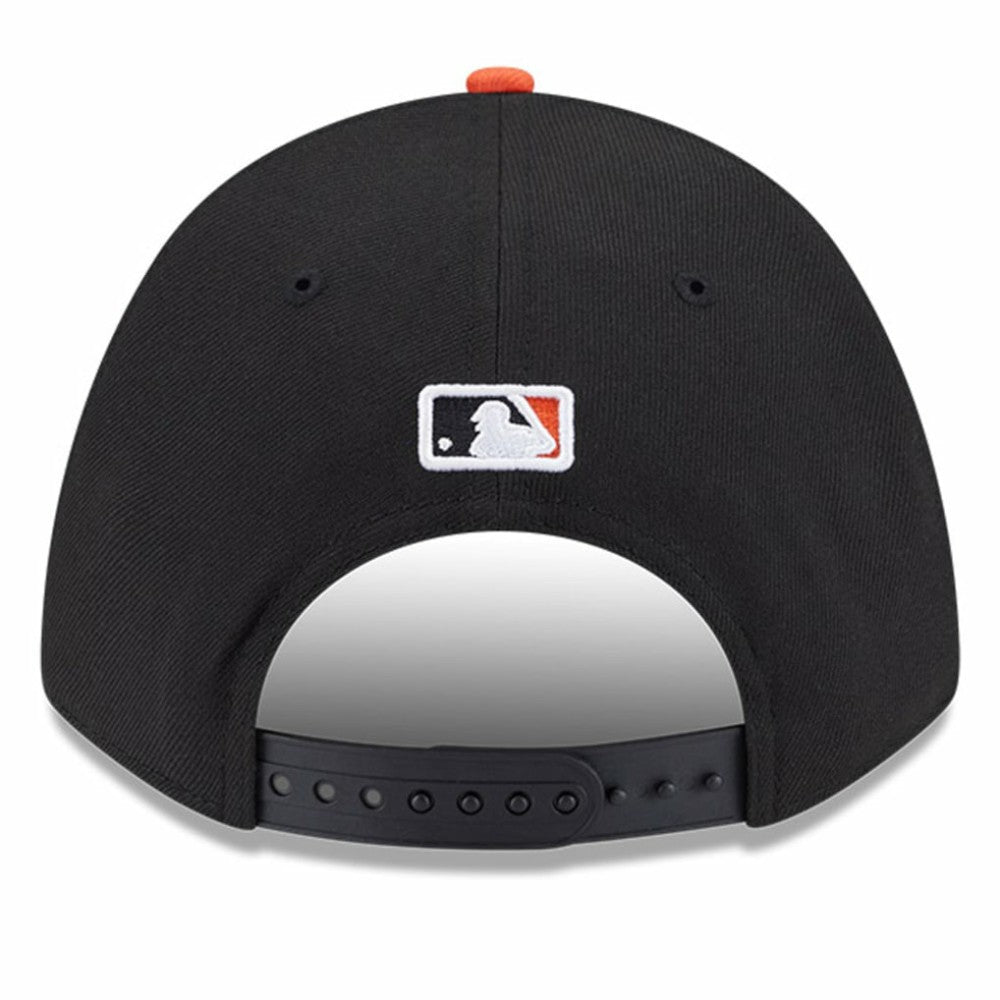 Black/Orange San Francisco Giants New Era Player Replica 9FORTY Adjustable Hat