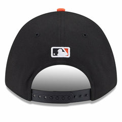 Black/Orange San Francisco Giants New Era Player Replica 9FORTY Adjustable Hat