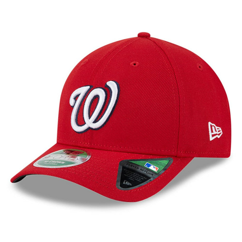 Red Washington Nationals New Era Player Replica 9FORTY Adjustable Hat