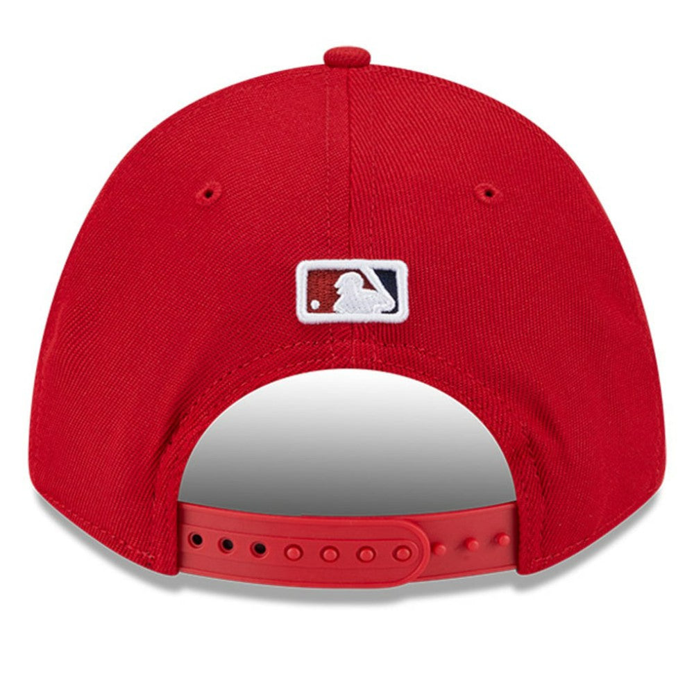 Red Washington Nationals New Era Player Replica 9FORTY Adjustable Hat