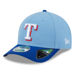 Light Blue Texas Rangers New Era Player Replica 9FORTY Adjustable Hat