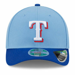 Light Blue Texas Rangers New Era Player Replica 9FORTY Adjustable Hat