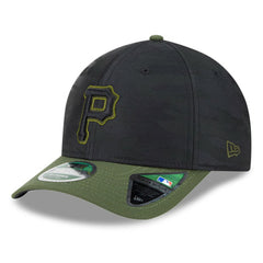 Black Pittsburgh Pirates New Era Player Replica 9FORTY Adjustable Hat