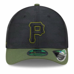 Black Pittsburgh Pirates New Era Player Replica 9FORTY Adjustable Hat